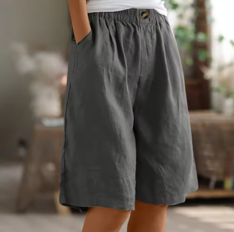 Linen Comfort Relaxed Shorts