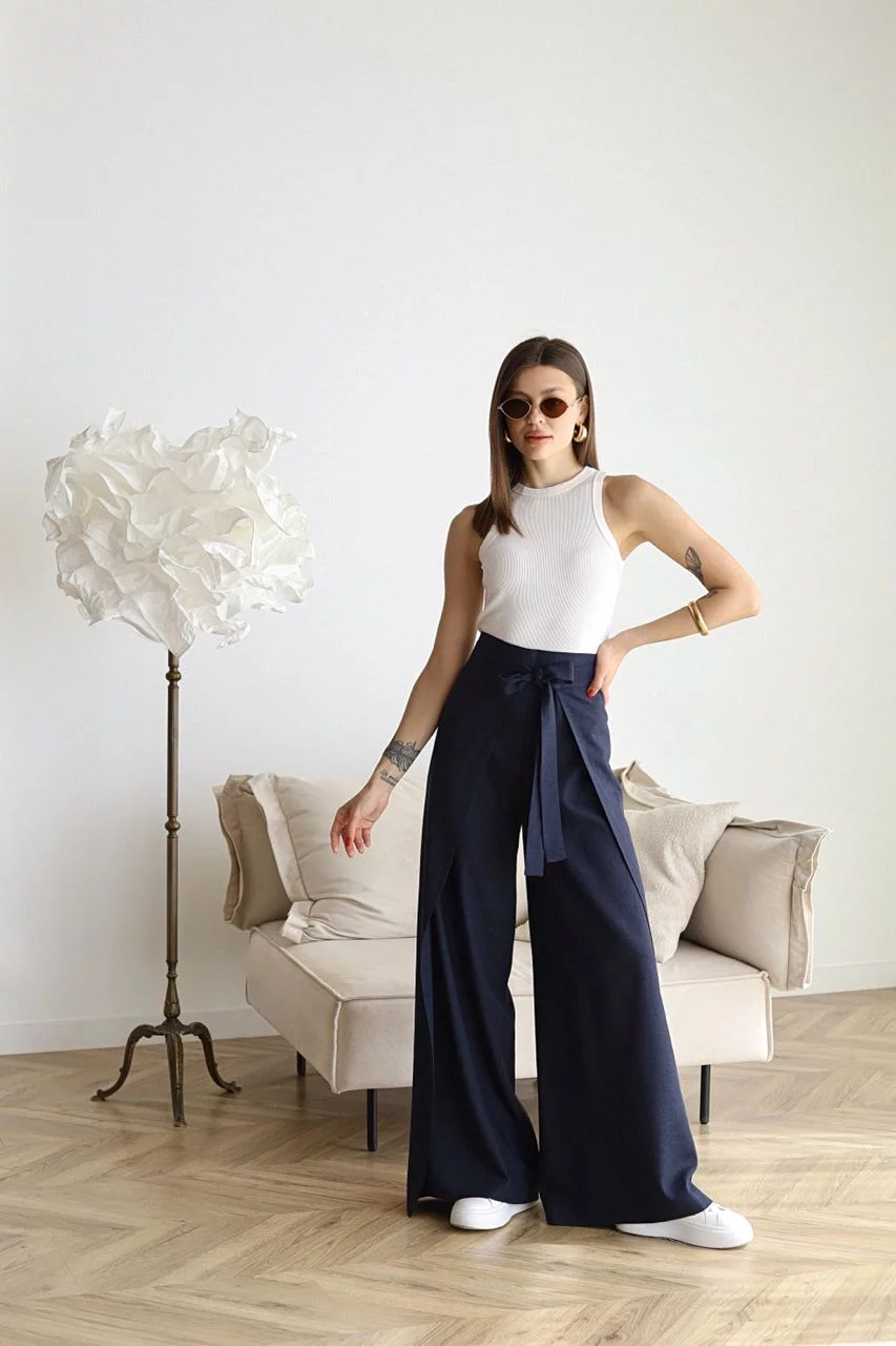Taikoo | Women’s Wide-Leg Linen Pants