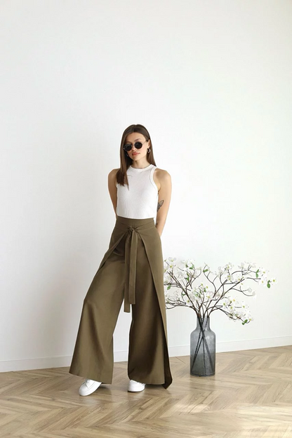 Taikoo | Wide Linen Trousers