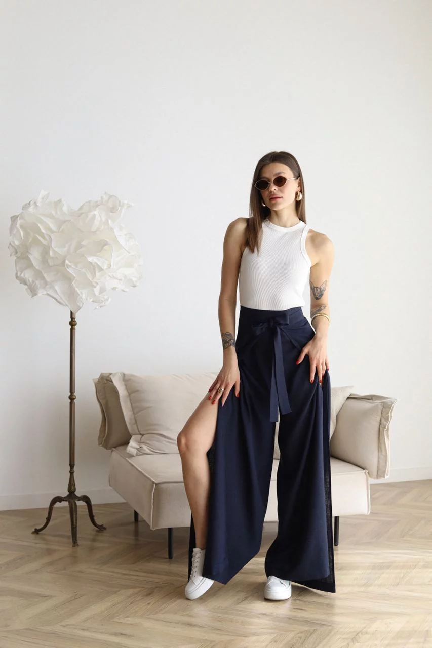 Taikoo | Women’s Wide-Leg Linen Pants