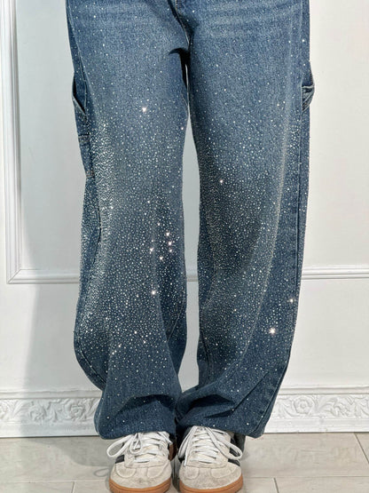 Taikoo | High-Waist Glitter Jeans