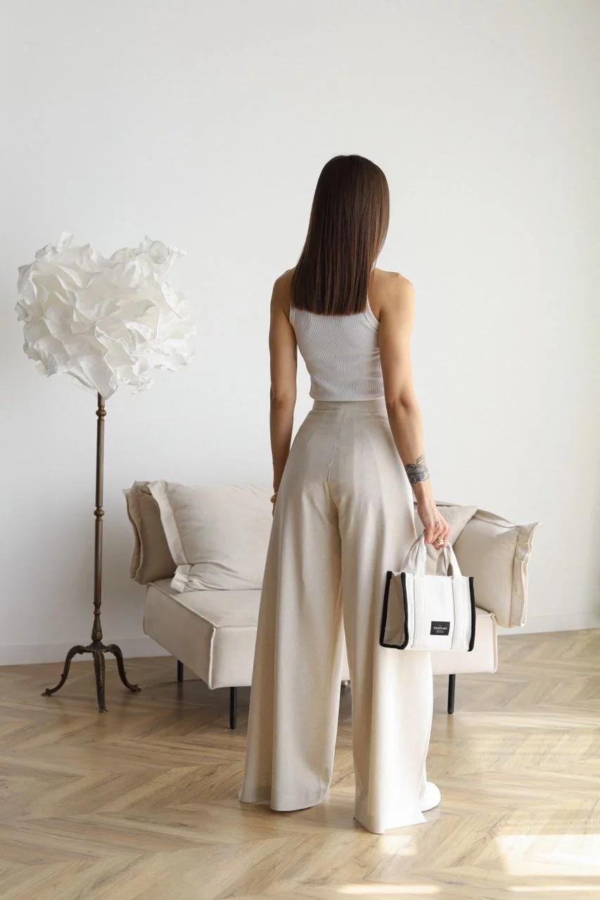 Taikoo | Wide Linen Trousers
