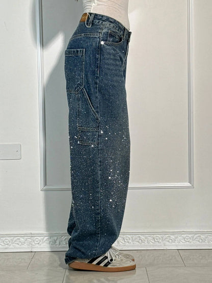 Taikoo | High-Waist Glitter Jeans