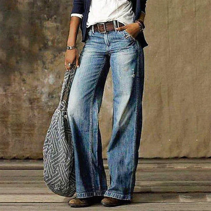 Retro Wide Leg Jeans