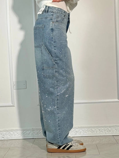 Taikoo | High-Waist Glitter Jeans