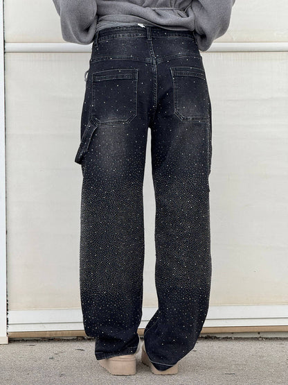 Taikoo | High-Waist Glitter Jeans