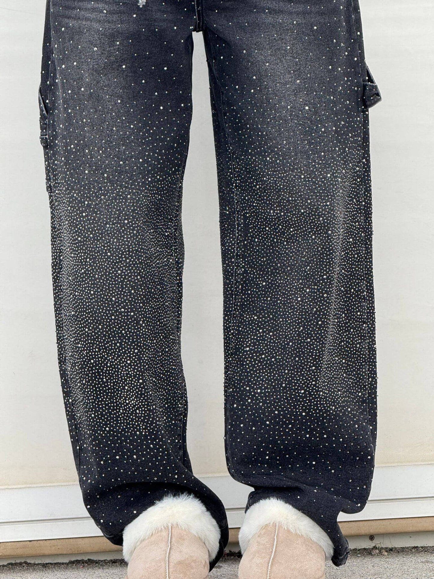 Taikoo | High-Waist Glitter Jeans