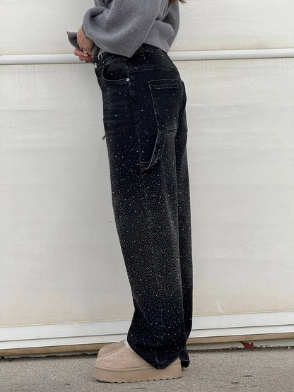 Taikoo | High-Waist Glitter Jeans