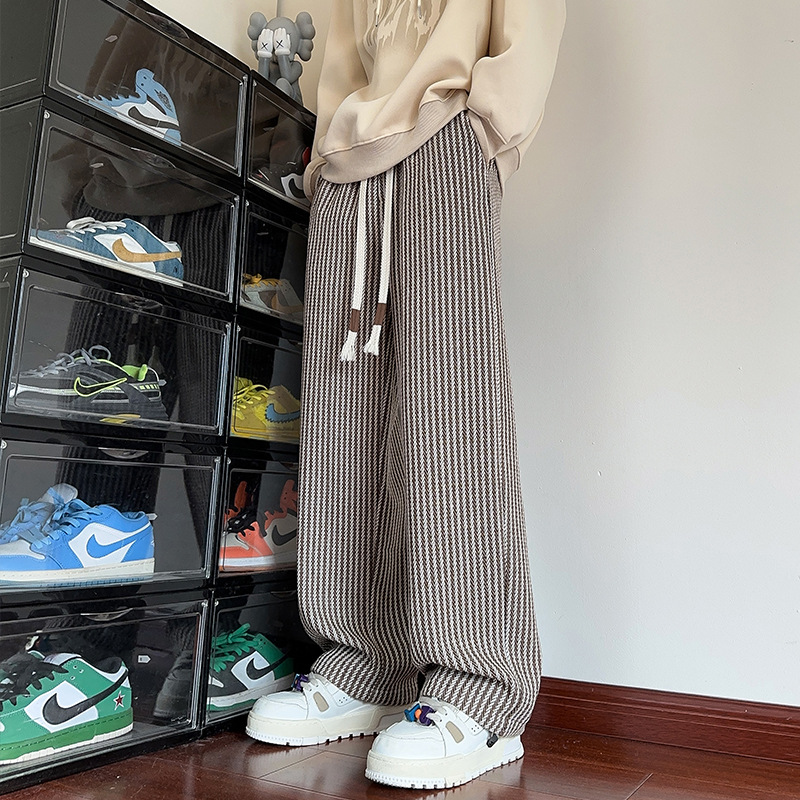 Modern Herringbone Relaxed Sweatpants