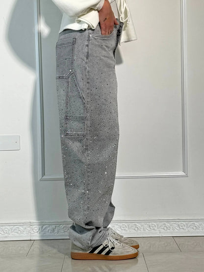 Taikoo | High-Waist Glitter Jeans