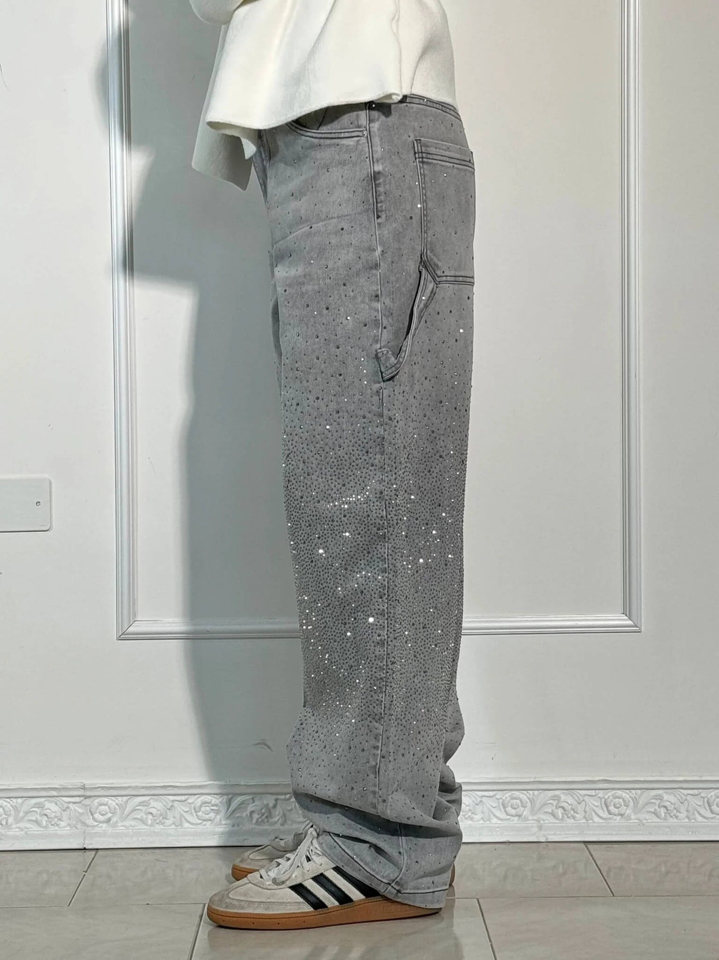 Taikoo | High-Waist Glitter Jeans