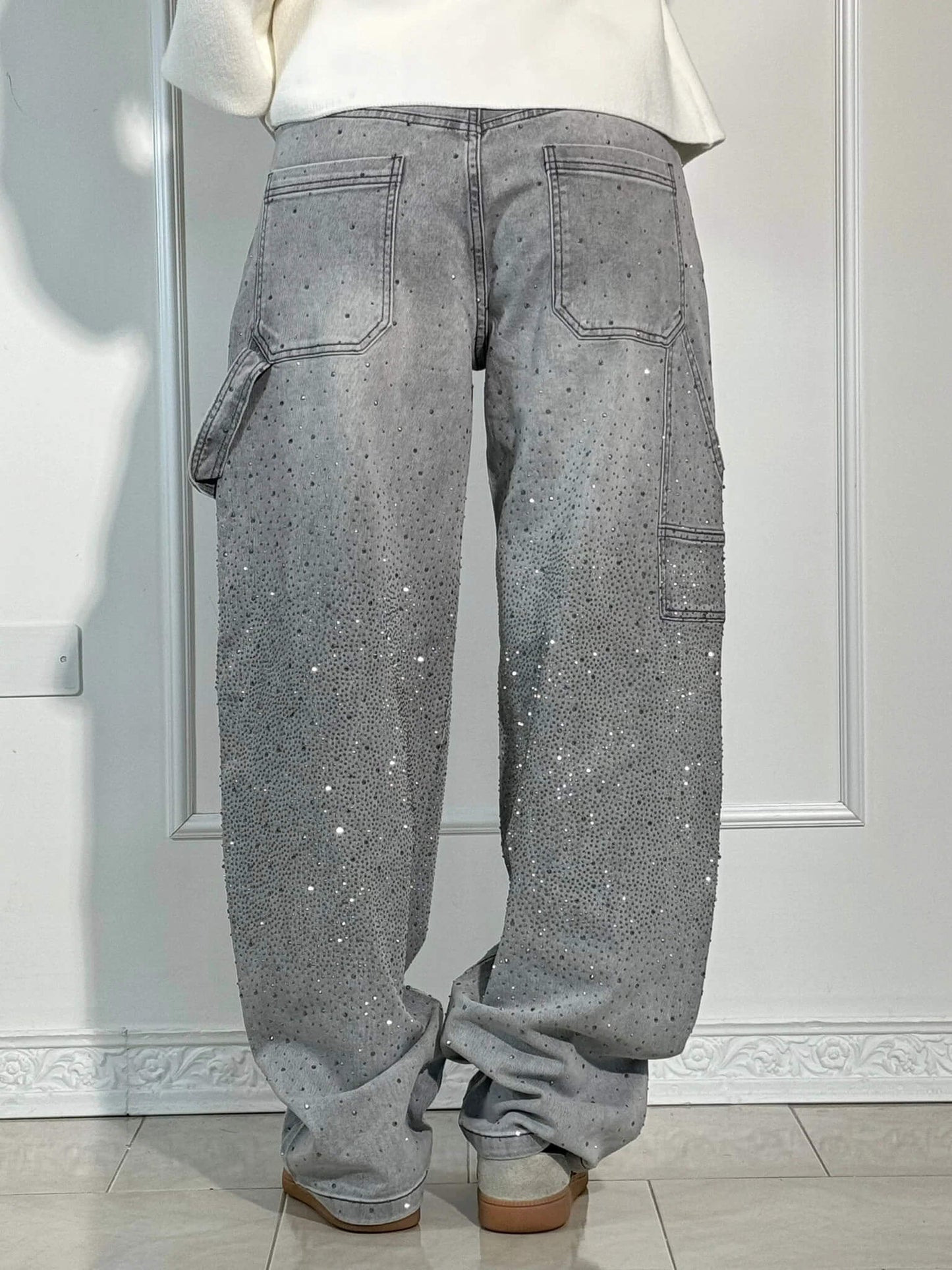 Taikoo | High-Waist Glitter Jeans