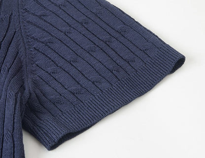 Men's Premium Knit-neck Polo Shirt