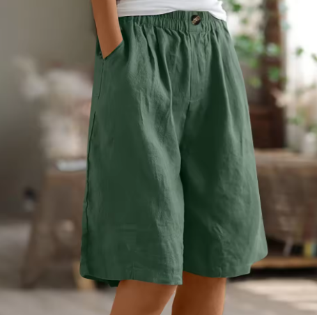 Linen Comfort Relaxed Shorts