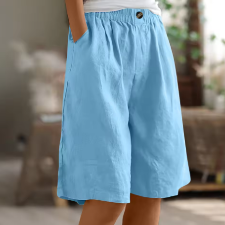 Linen Comfort Relaxed Shorts