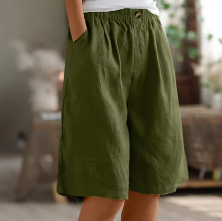 Linen Comfort Relaxed Shorts