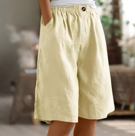 Linen Comfort Relaxed Shorts
