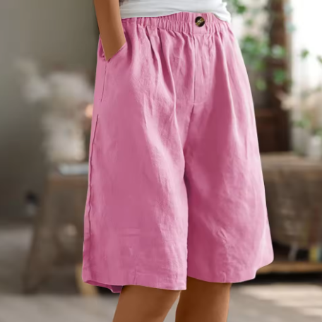 Linen Comfort Relaxed Shorts