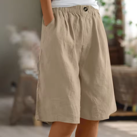 Linen Comfort Relaxed Shorts